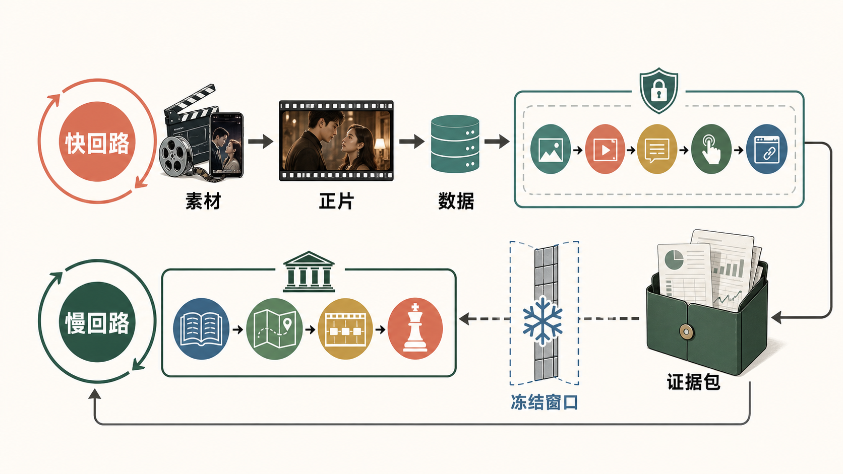图 62-1 快回路优化入口,慢回路凭证据修改未锁生产